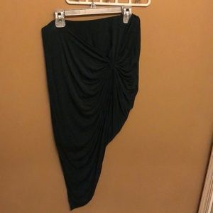 Dark Green Skirt